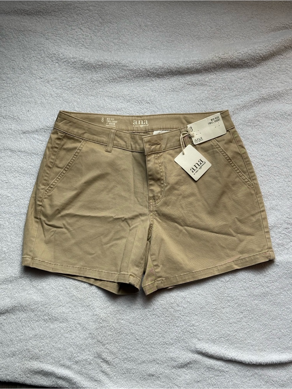 a.n.a Tan Chino Bermuda Shorts